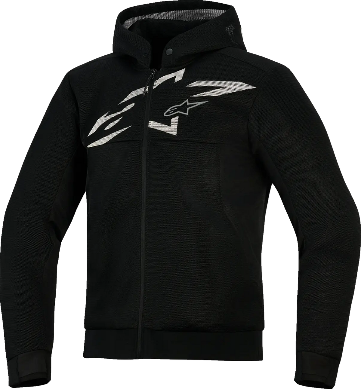 Alpinestars Chrome Super Airflow Hoodie Black Gray White