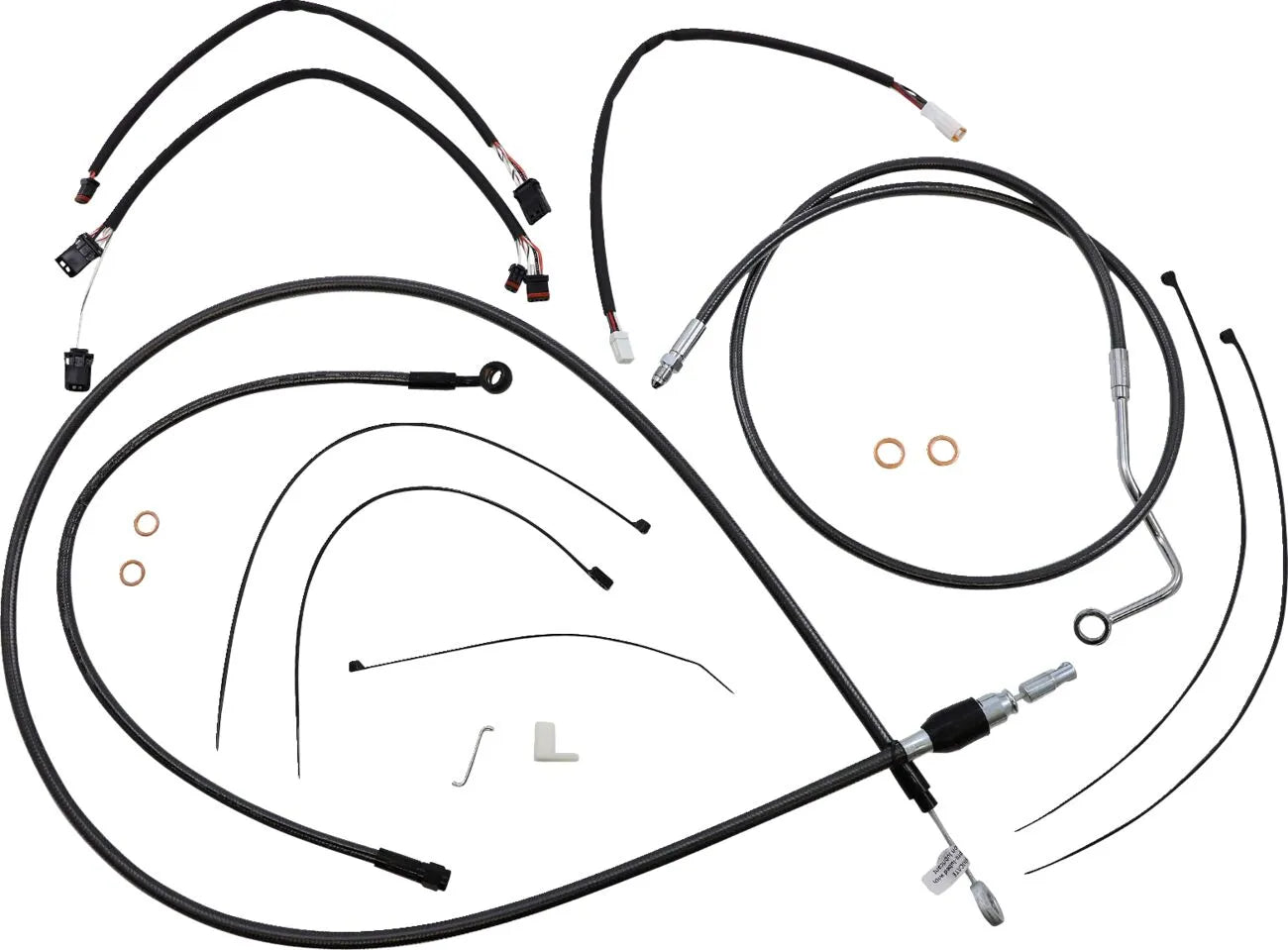 Magnum Shielding Black Pearl Handlebar Installation Kit for