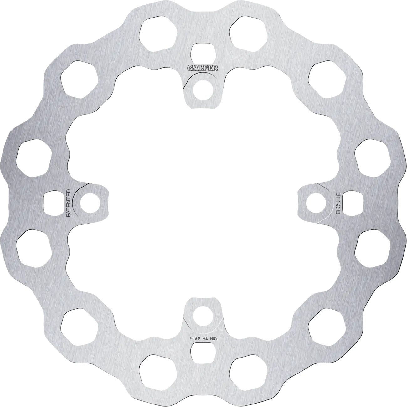 Galfer Cubiq Bremsscheibe - Verbesserte Kühlung und Handling - Hinten