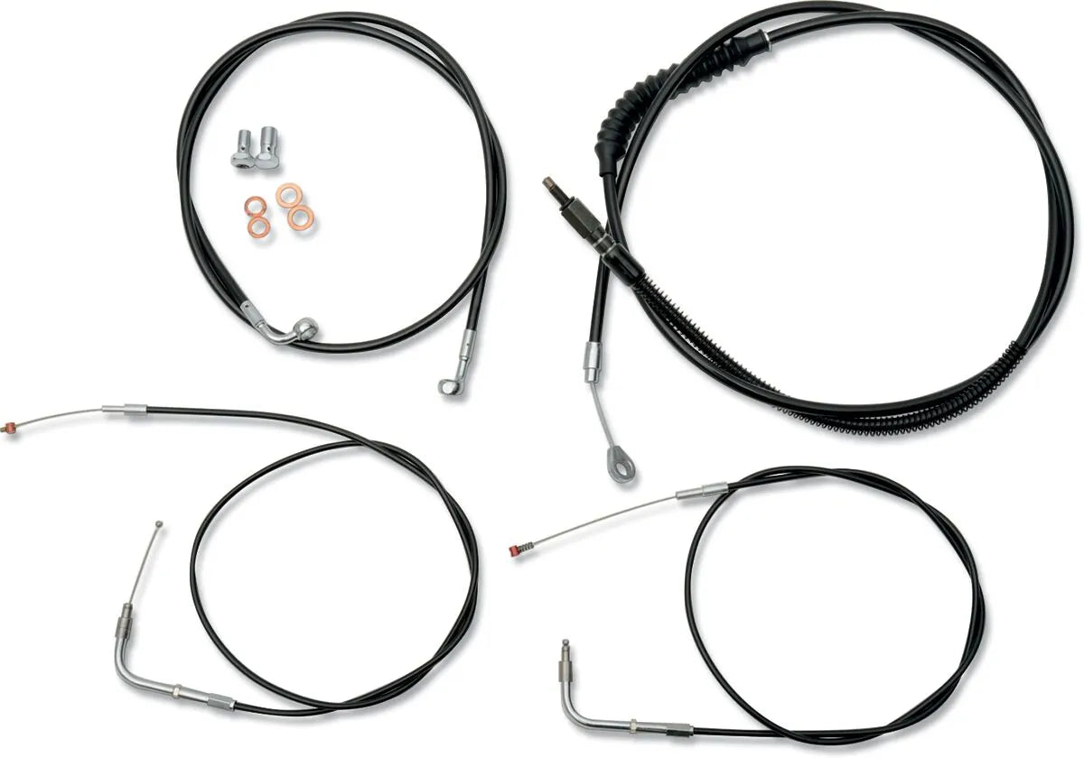 LA CHOPPERS Standard Handlebar Cable/Brake Line Kit for Ape