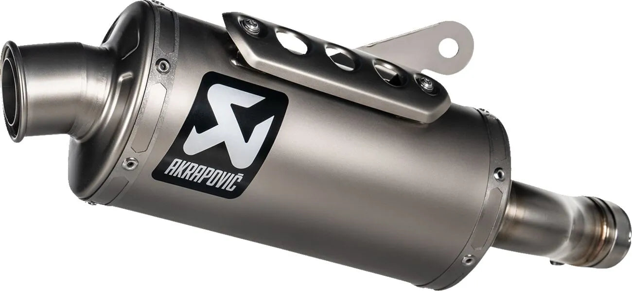 Akrapovic Slip-on Line Titan Endschalldämpfer - ECE-Typgenehmigt - ECE Straßenzulassung