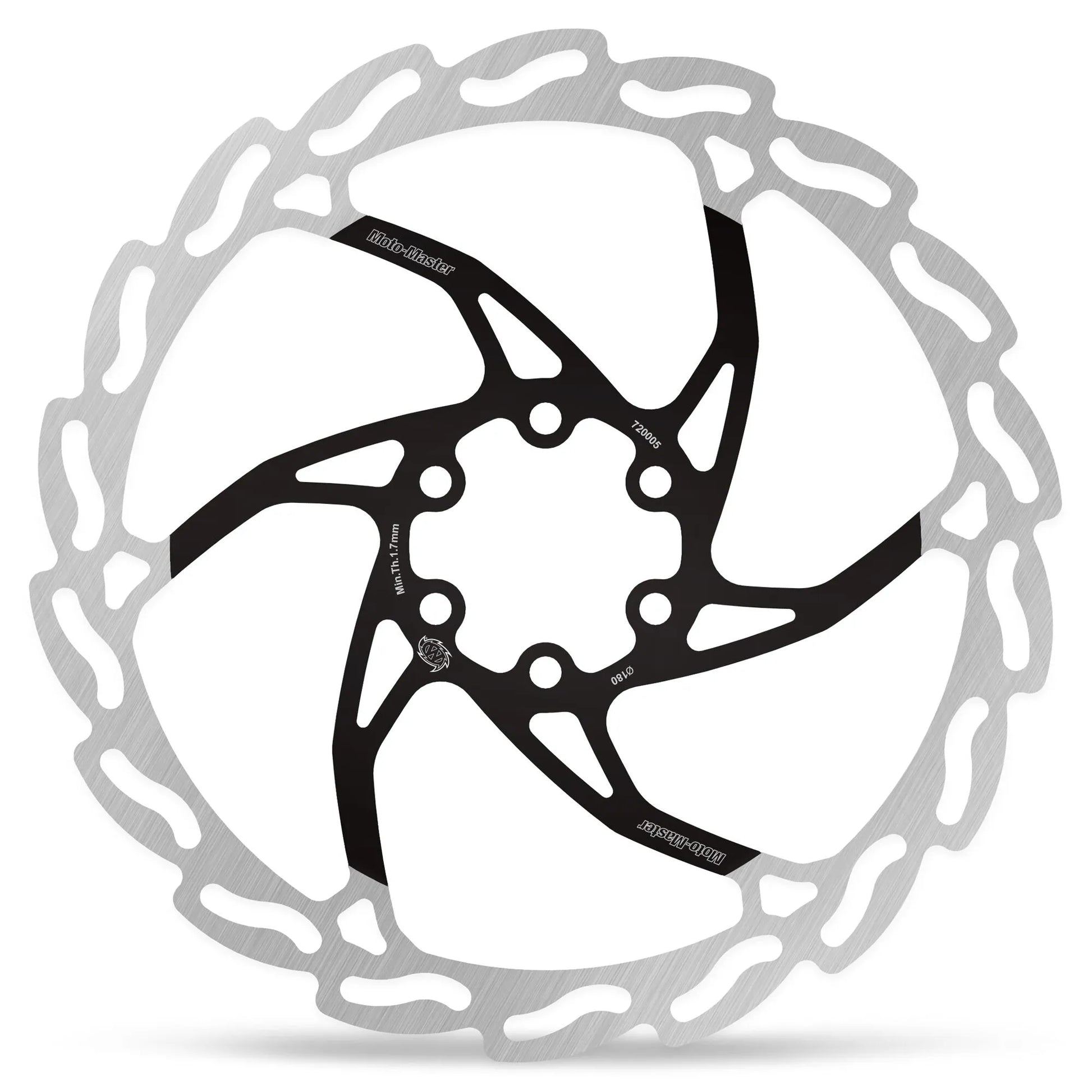 Moto-Master FLAME Floating Brake Disc for 180mm Rotors
