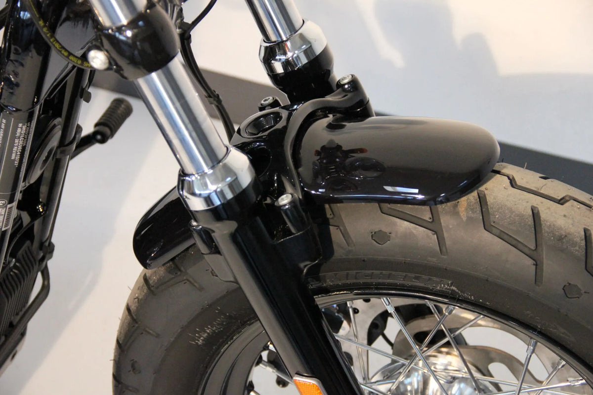 Cult Werk Bobber Front Fender Black for HD Forty-Eight