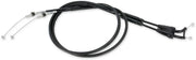 MOOSE OFFROAD HARD-PARTS Black Vinyl Throttle Cable
