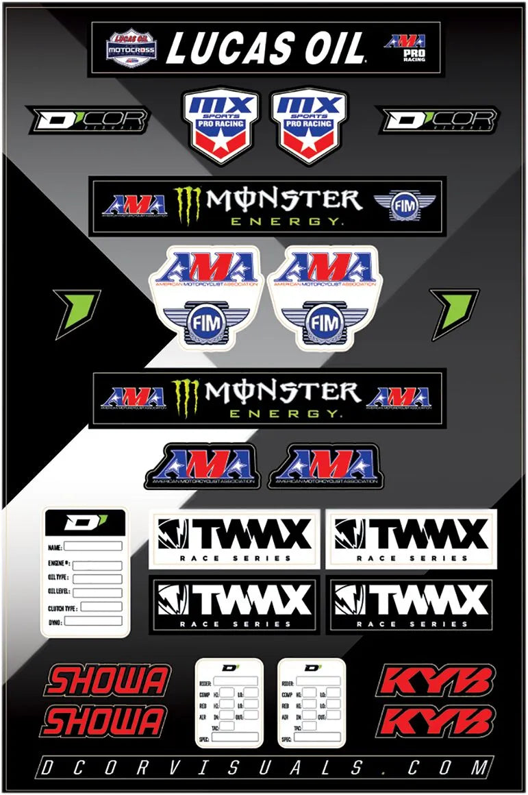 D'cor Visuals Decal Sheet - Series Logo Graphic
