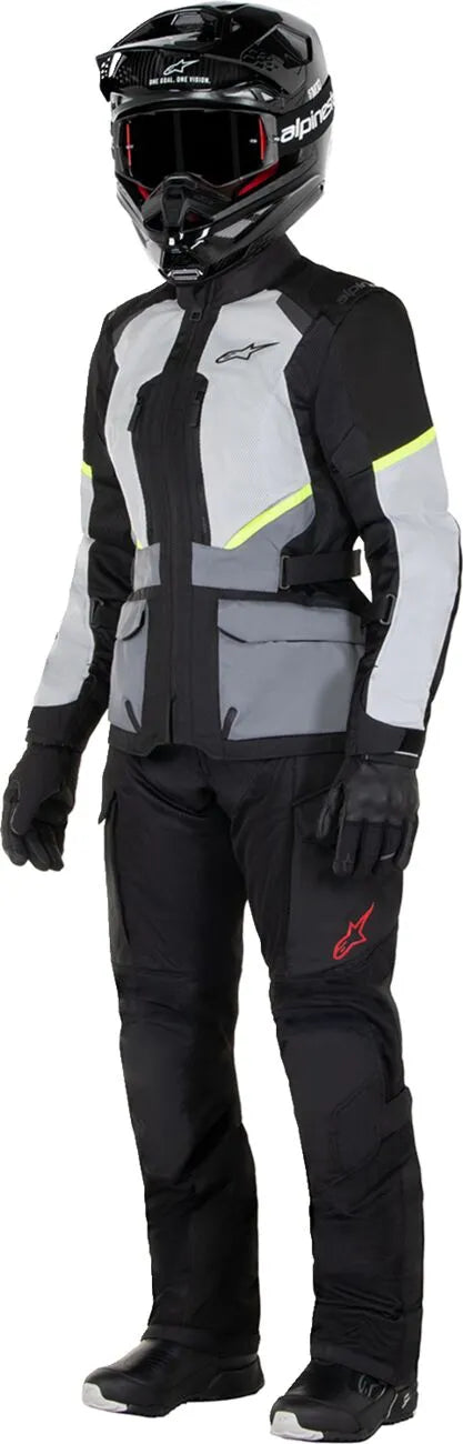 Alpinestars Stella Andes Air Drystar Women's Jacket - Black/Gray/White