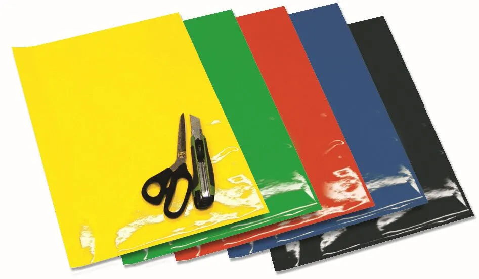 Blackbird Racing Colored Crystal Sheets - Red Vinyl Graphics
