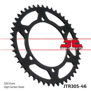 Jt Sprockets Steel Rear Sprocket - 520 46t