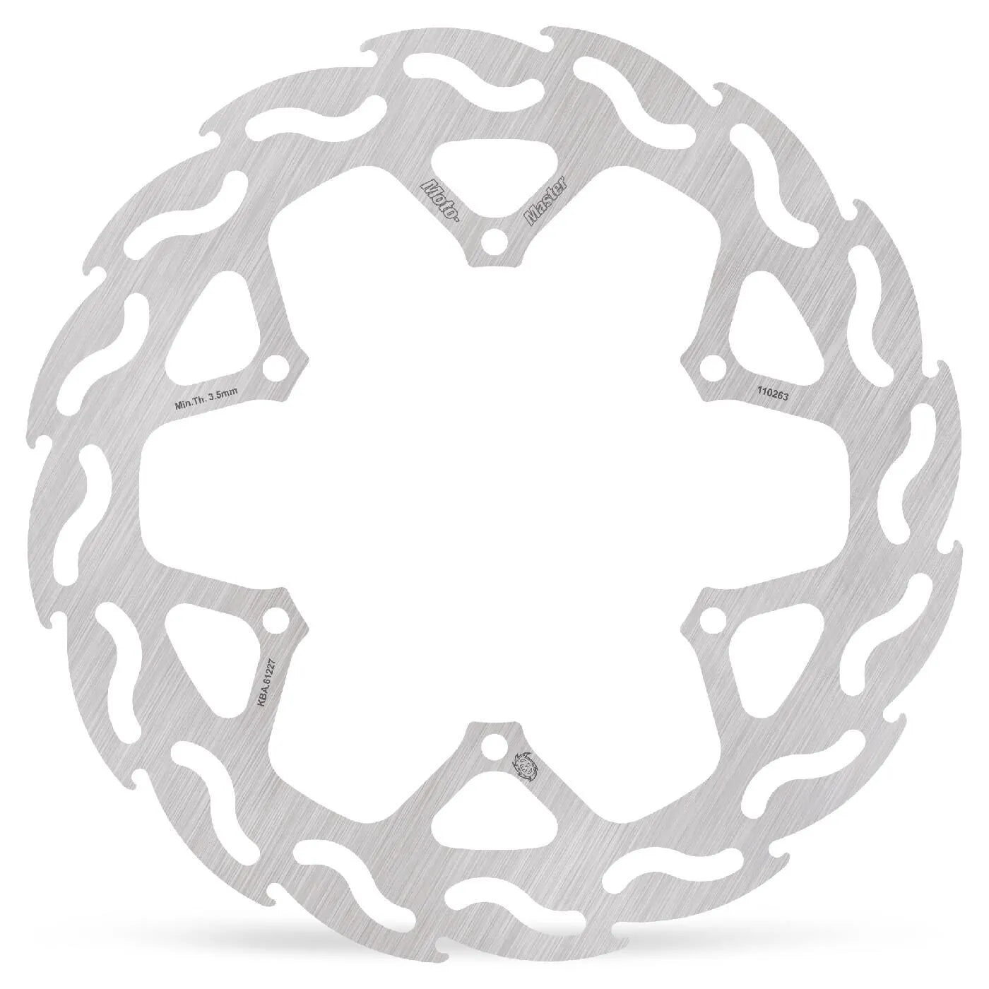 Moto-master Flame Series Rear Brake Rotor - Rear