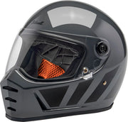 Biltwell Lane Splitter Helmet Gloss Storm Inertia