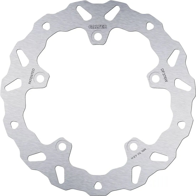 Galfer Brake Rotor Fixed Wave For Motorcycles - Rear