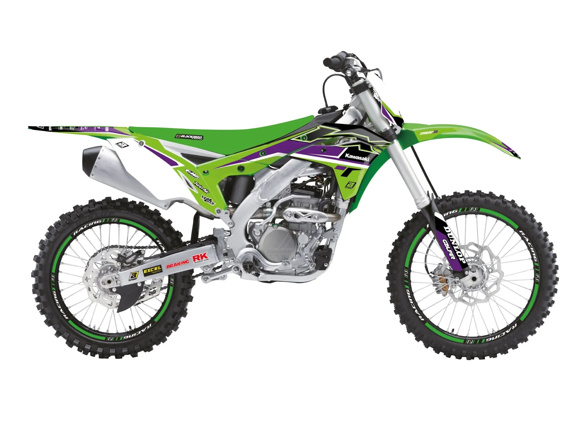 Blackbird Racing Dream 5 Graphic Kit For Kawasaki