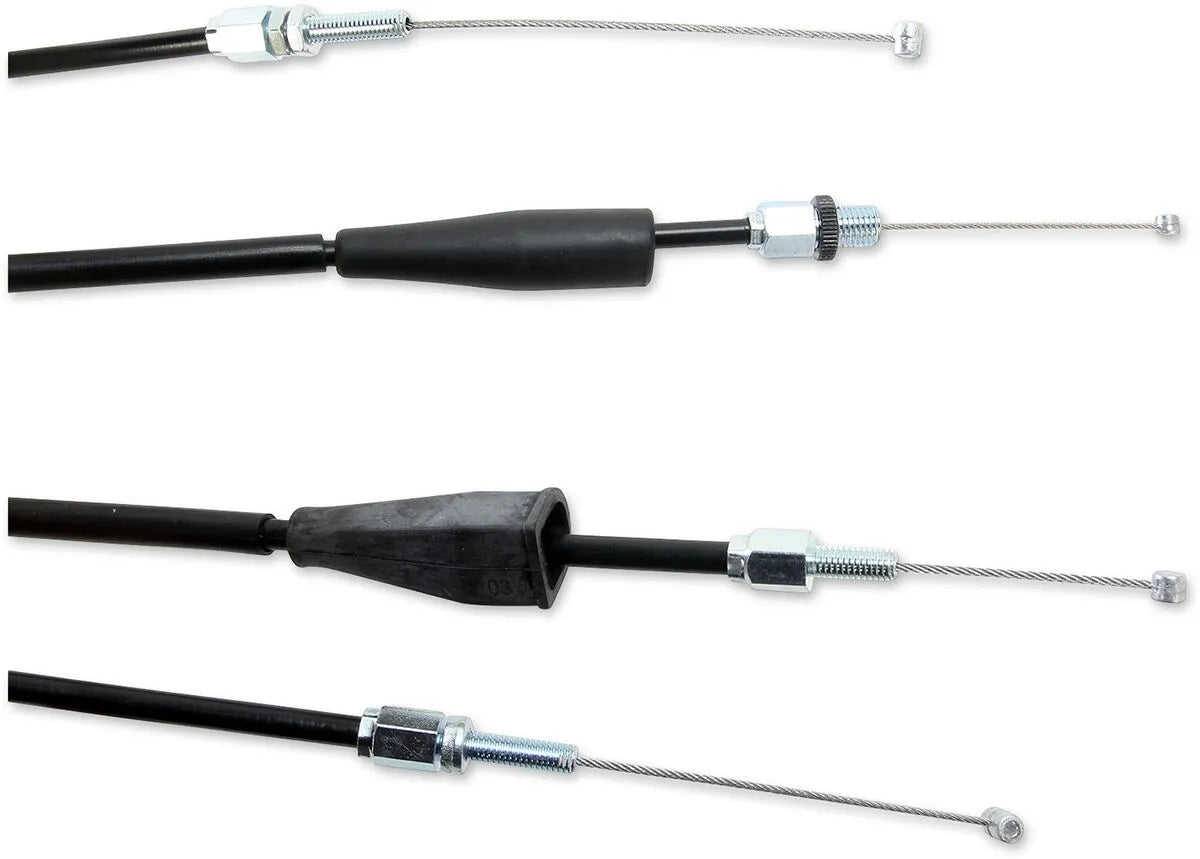 MOOSE OFFROAD HARD-PARTS Black Vinyl Throttle Cable