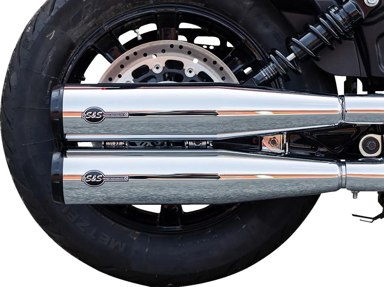 S&s Cycle Grand National Slip-on Schalldämpfer Für Scout