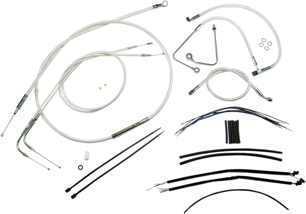 MAGNUM SHIELDING Sterling Chromite II Handlebar Kit, 15-17" Ape