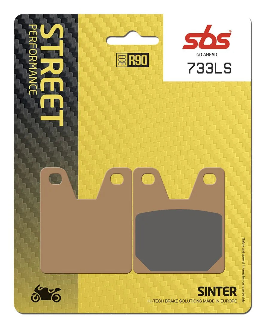 SBS LS Street Excel Sinter Bremsbeläge Hinten - Hinten