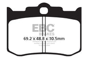 Ebc Fa-hh Serie Sinter Bremsbeläge