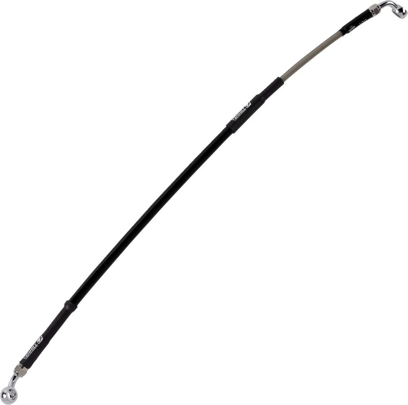 Moose Offroad Edelstahl-Bremsschlauch mit Geflecht