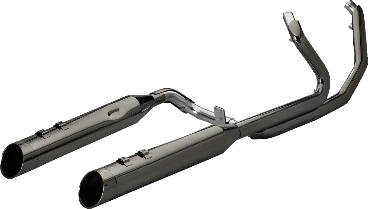 Khrome Werks Dominator-SR 2-into-1-into-2 Exhaust 4-1/2" Mufflers