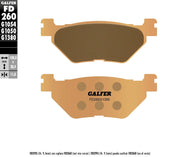 Galfer HH Sinter Bremsbeläge Hochleistungs-Set