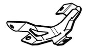 Akrapovic Schalldämpfer Halterung