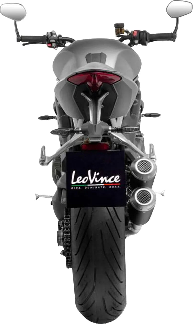 Leovince LV-10 Slip-on Schalldämpfer - ECE Straßenzulassung