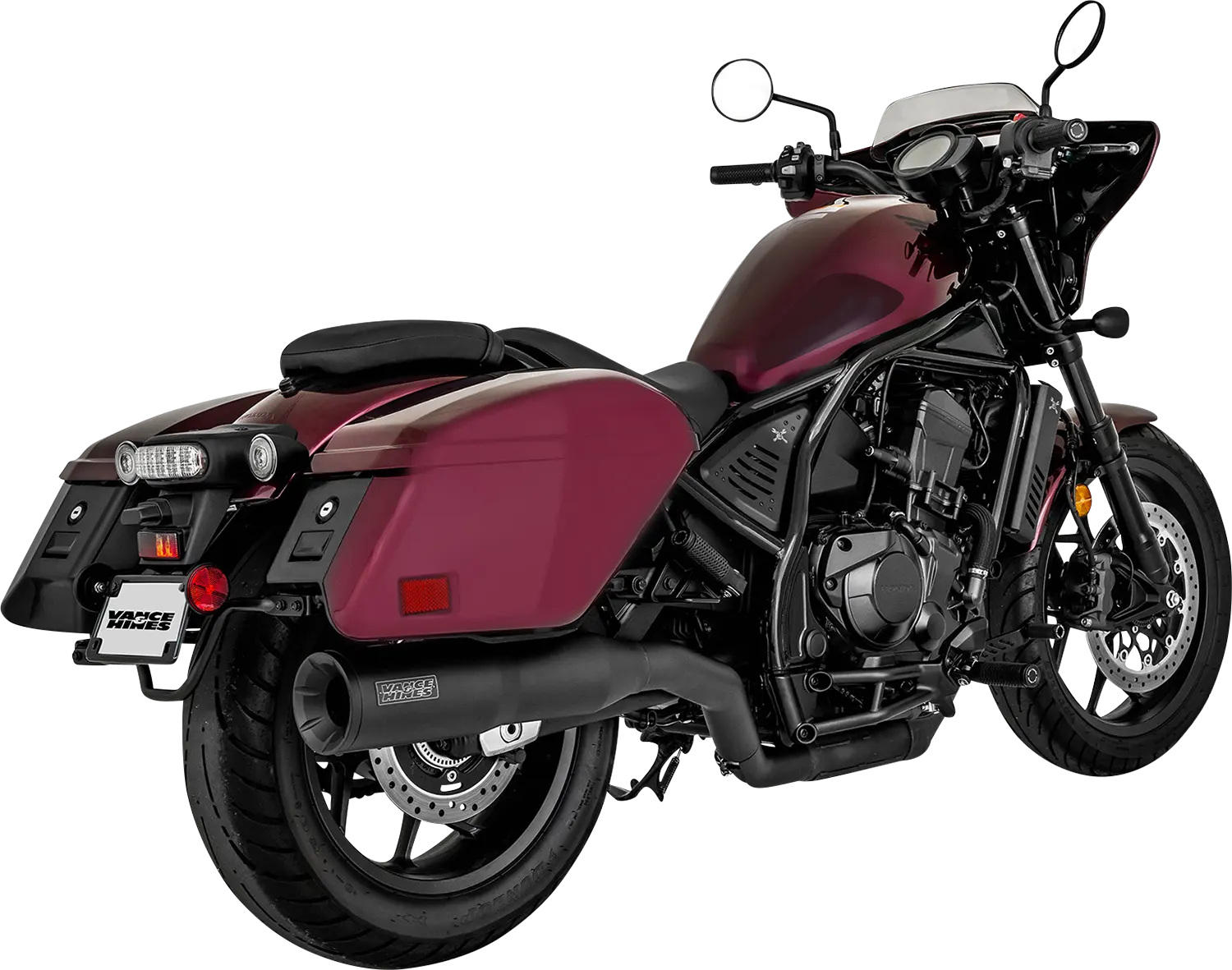 Vance & Hines Hi-output Slip-on Schalldämpfer in Schwarz