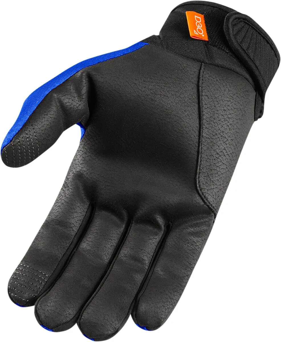 Icon Anthem 2 Ce™ Men's Motorcycle Gloves - Black/Blue
