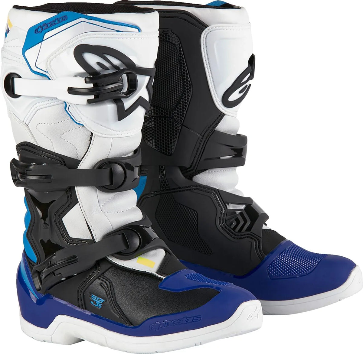 Alpinestars Tech 3S Youth Boots White/Black/Blue