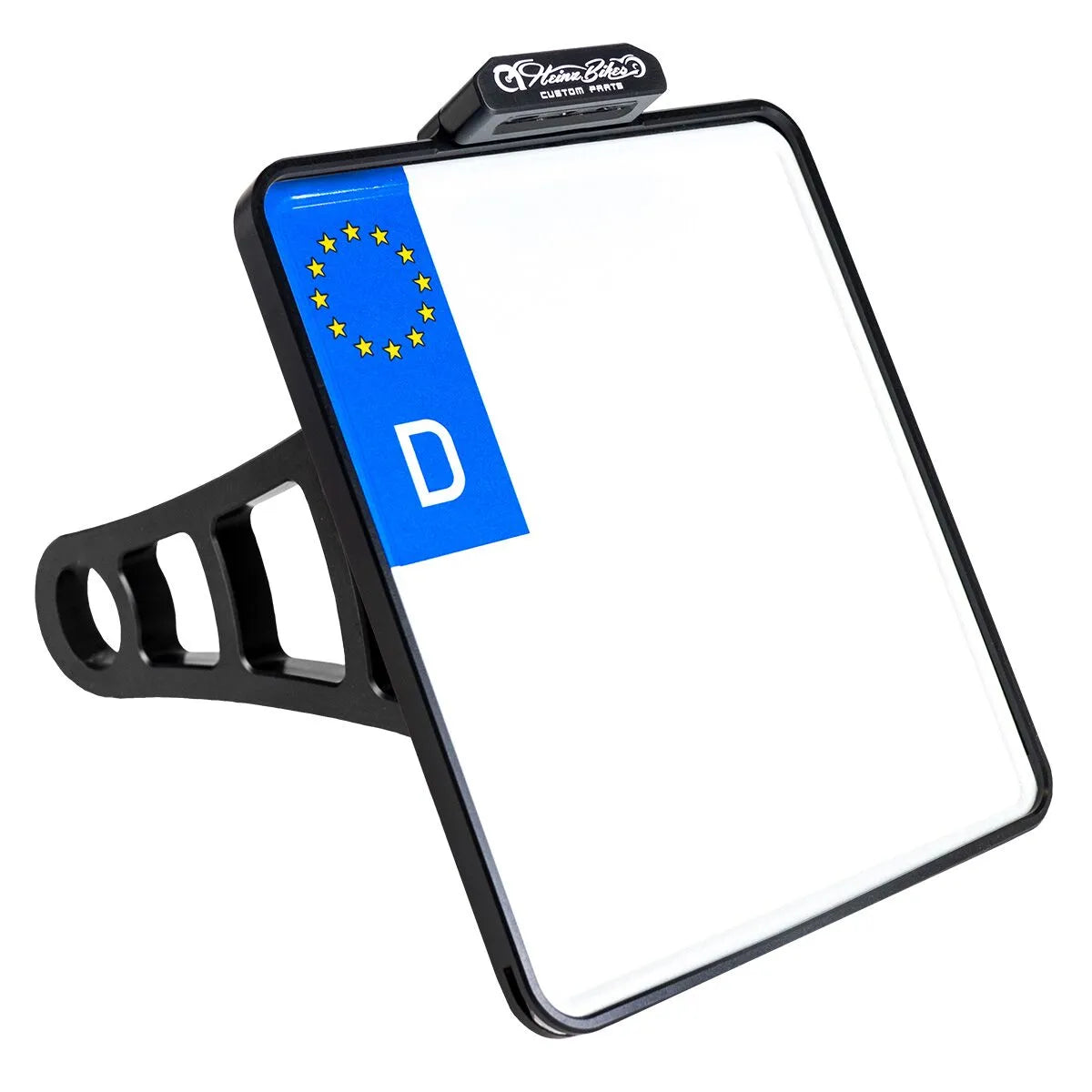 Heinz Bikes Side Mount License Plate Holder With Led Lights
