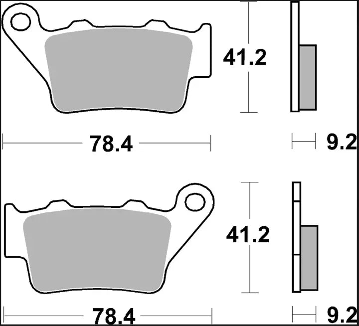 Brembo Genuine Carbon Ceramic Brake Pads