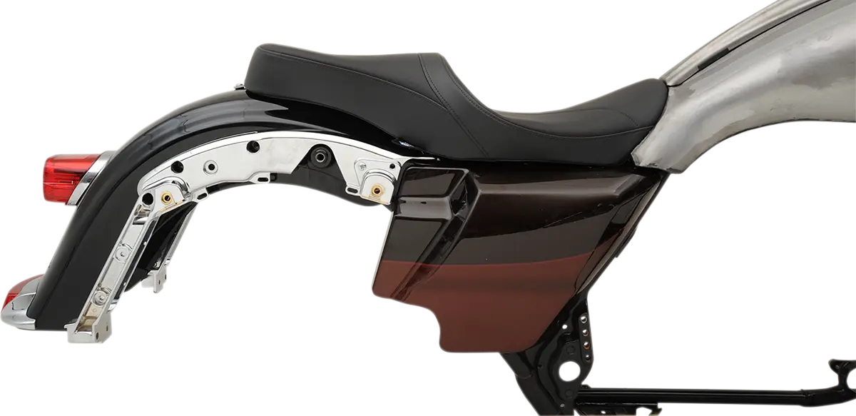 Drag Specialties Low Profile Touring Seat - For Harley Davidson