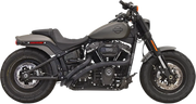 Bassani Xhaust Radial Sweeper Auspuff Komplettanlage - Schwarz