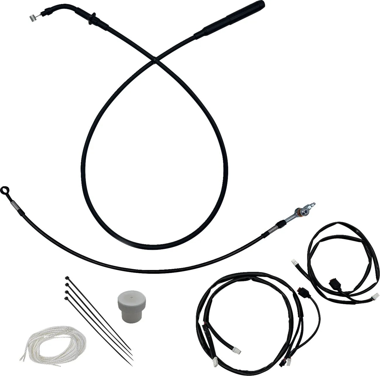 Fat Baggers Inc. EZ Install Kit for 14" Ape Hanger Handlebars