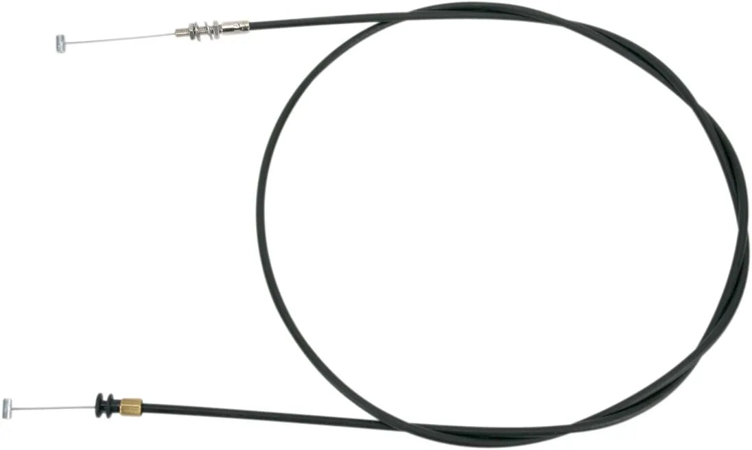 WSM Black Vinyl Throttle Cable for Motorcycles