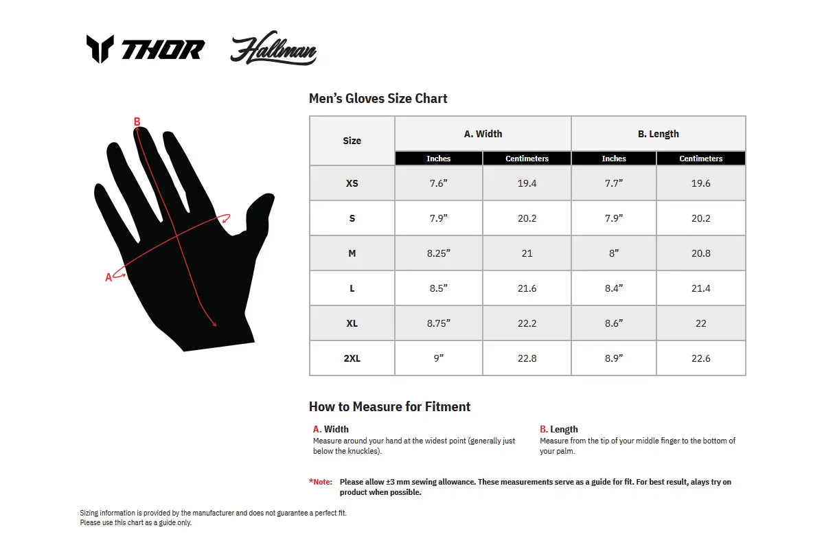 Thor Launchmode Xp Gloves - White
