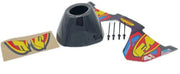 Fmf Rct Carbon Ersatz-Endkappen-Kit