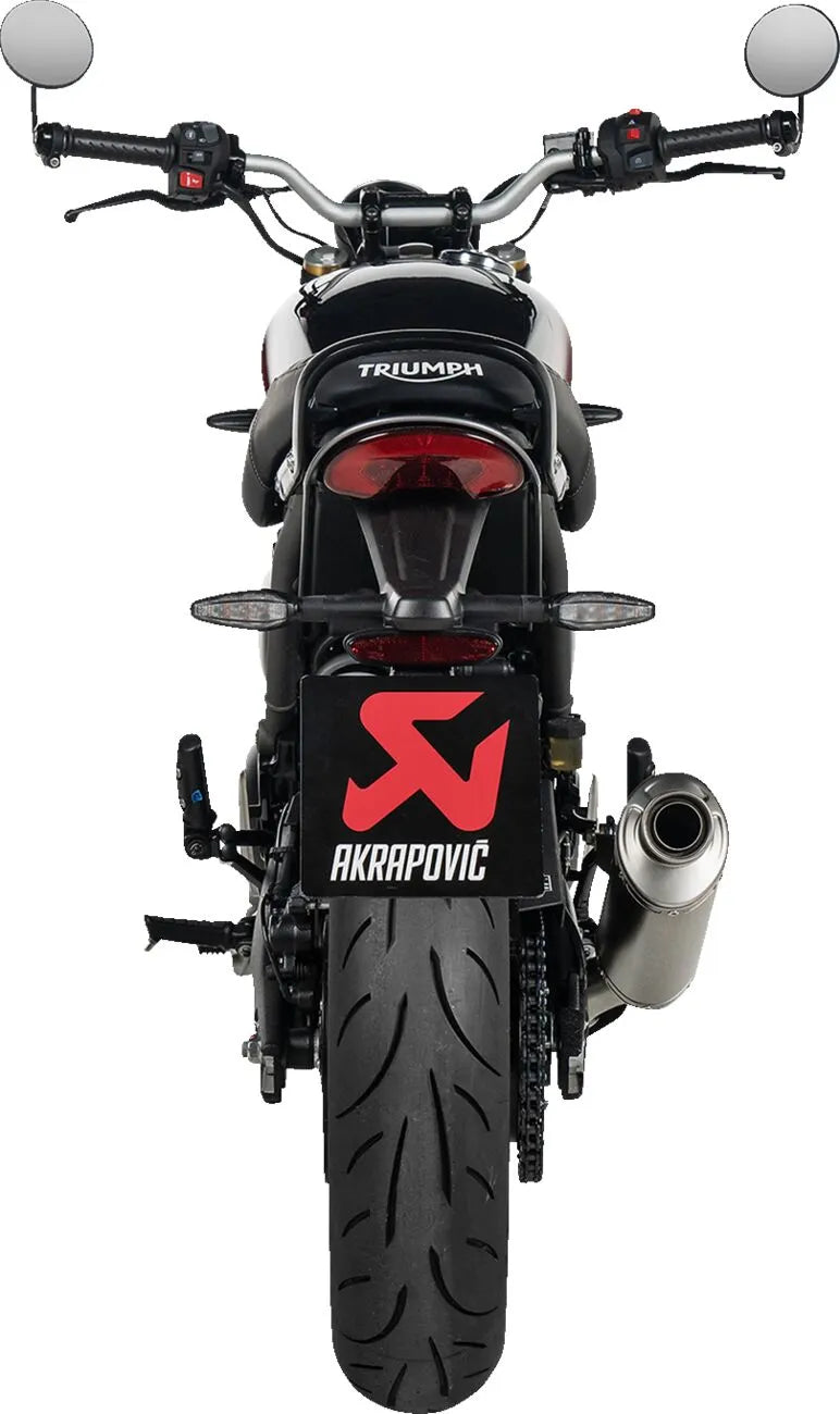 Akrapovic Slip-on Line Titan Endschalldämpfer - ECE-Typgenehmigt - ECE Straßenzulassung