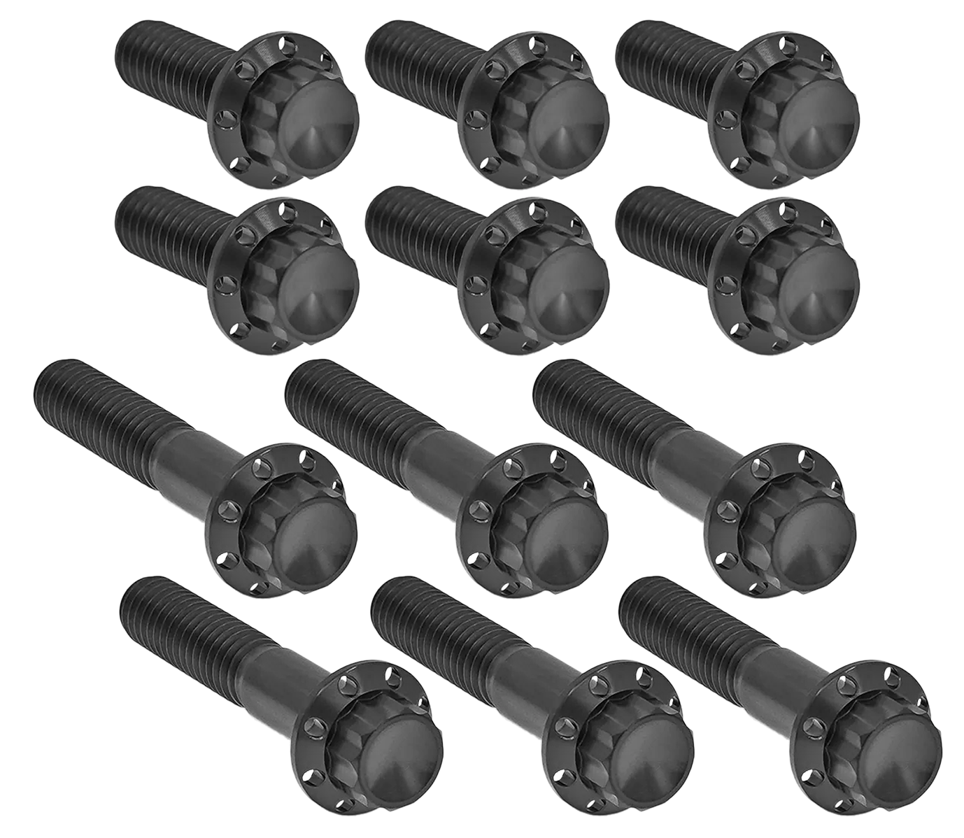 Arlen Ness Rocker Box Cover Titanium 12-POINT Bolt Kits – Hardware