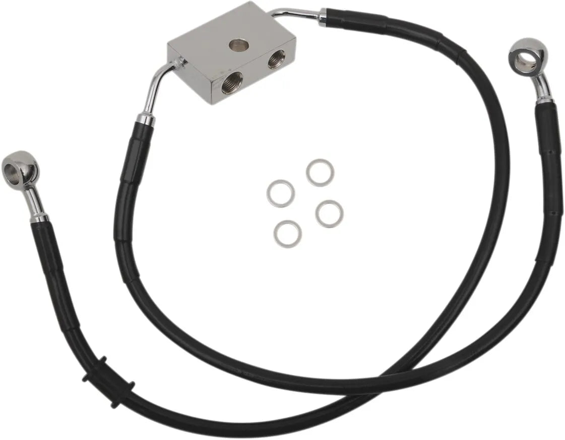 Drag Specialties Verlängerte Bremsleitung Für Abs Systeme