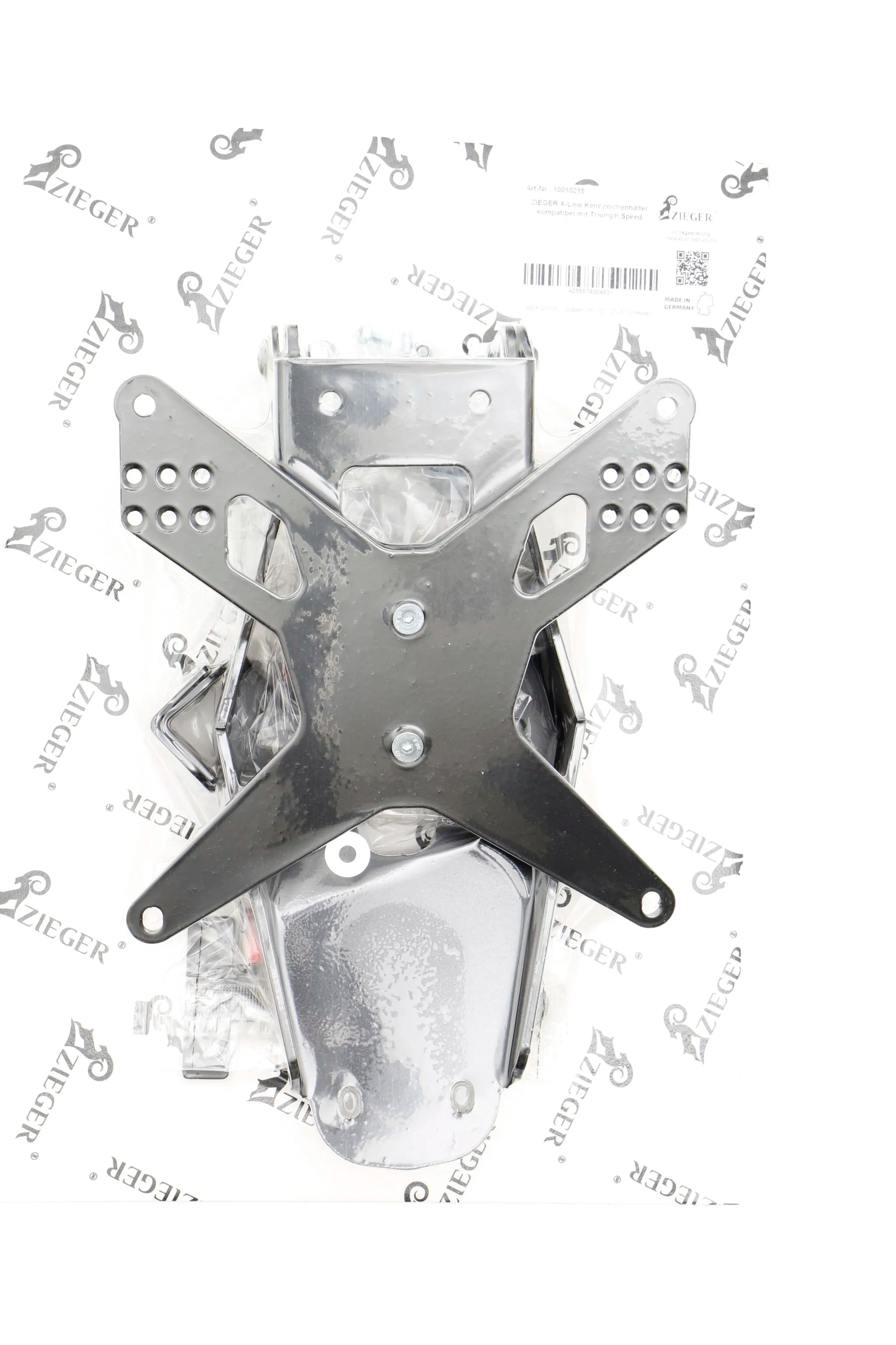 Zieger X-line License Plate Holder Type E