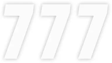 Factory Effex Number Stickers - 7 - White