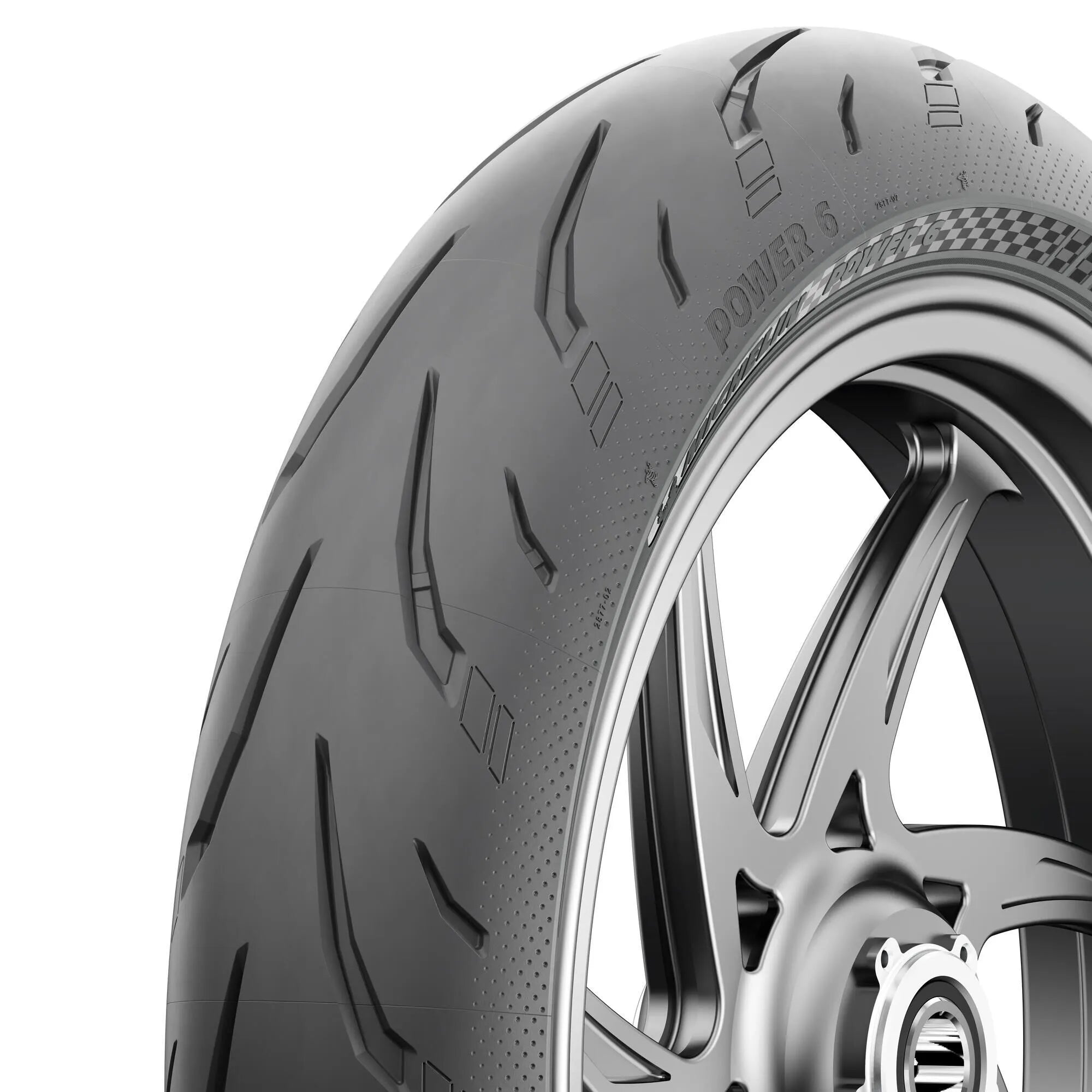 Michelin Power 6 Tire 110/70zr17 Front