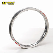EXCEL ONE 12x1.60 Motorcycle Rim, Silver