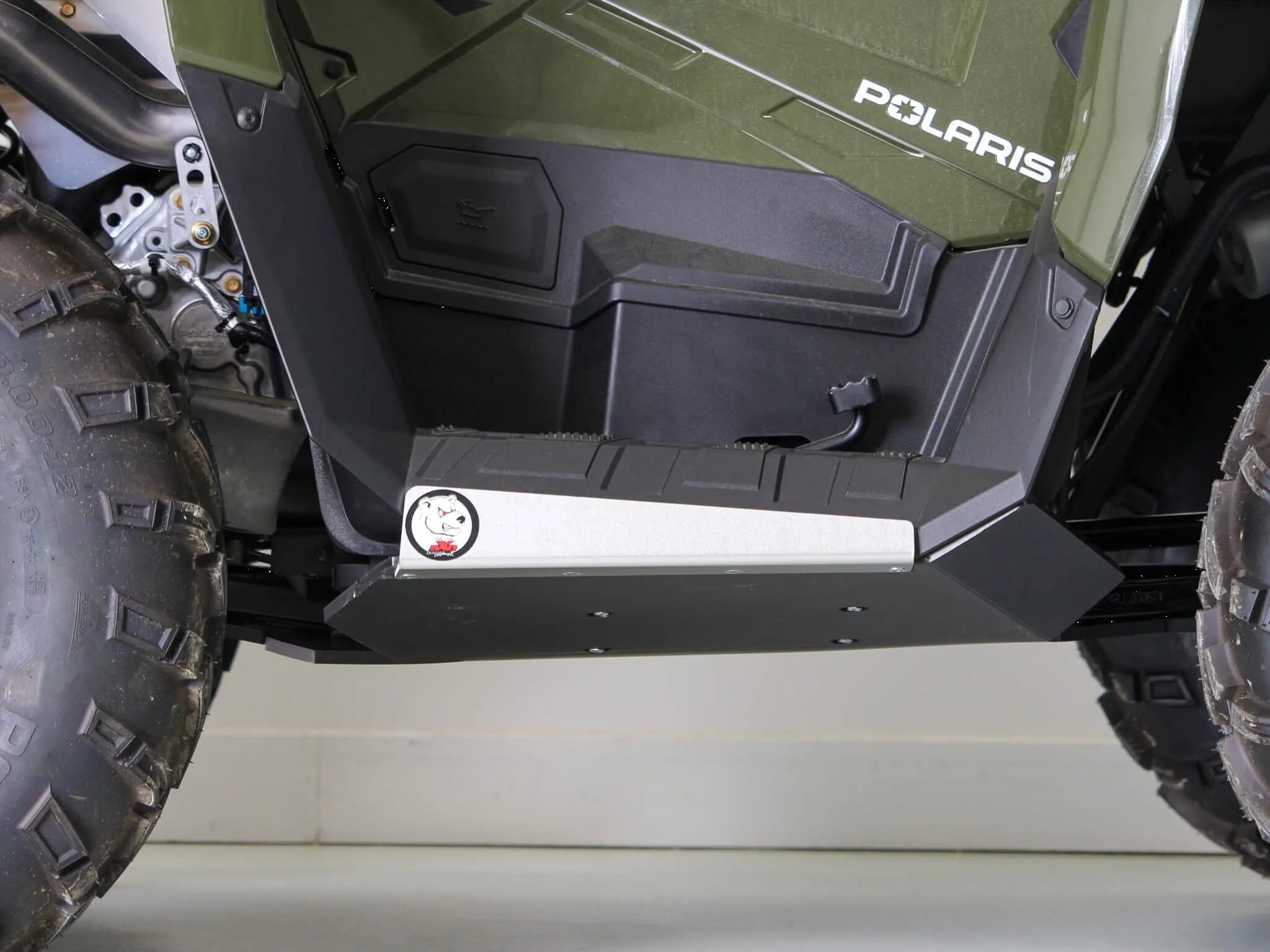 Axp Racing Full Skid Plate For Sprocket And Brake Disc Protection