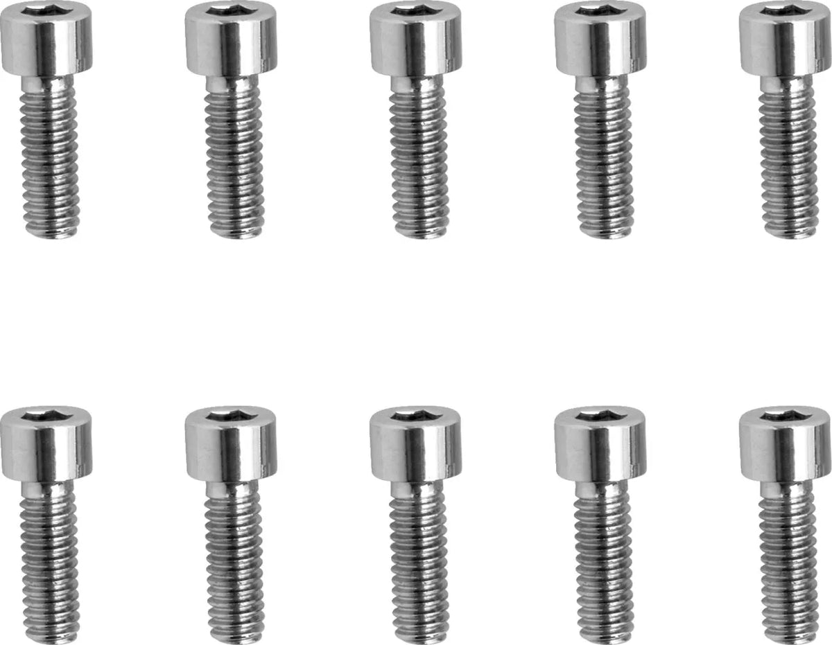 Drag Specialties 8-32 x 1/2" Smooth Socket-Head Bolts