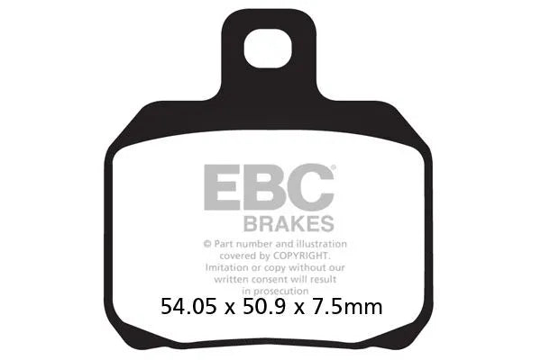 Ebc Vee Semi-Sinter Bremsbeläge - Vorne & Hinten