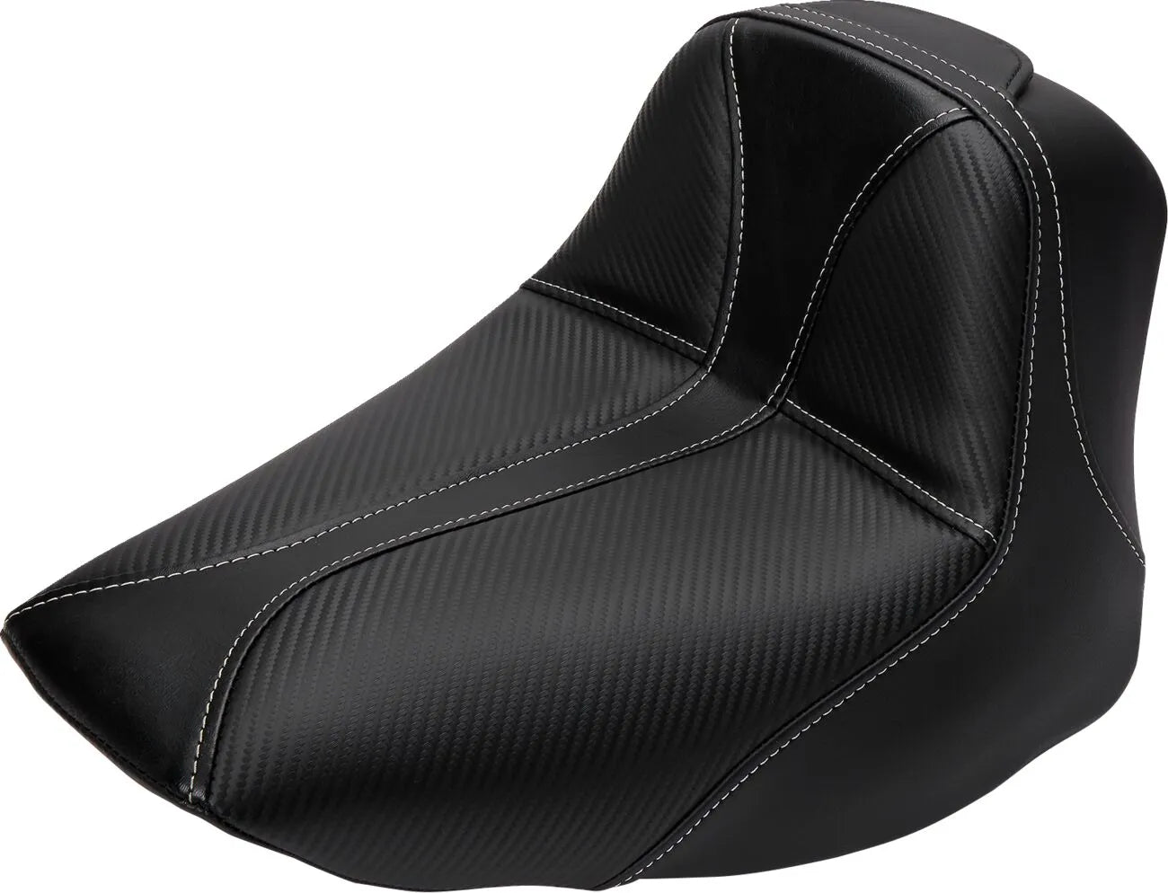 Saddlemen Dominator Solo Seat - Gelcore Comfort - For Harley Davidson