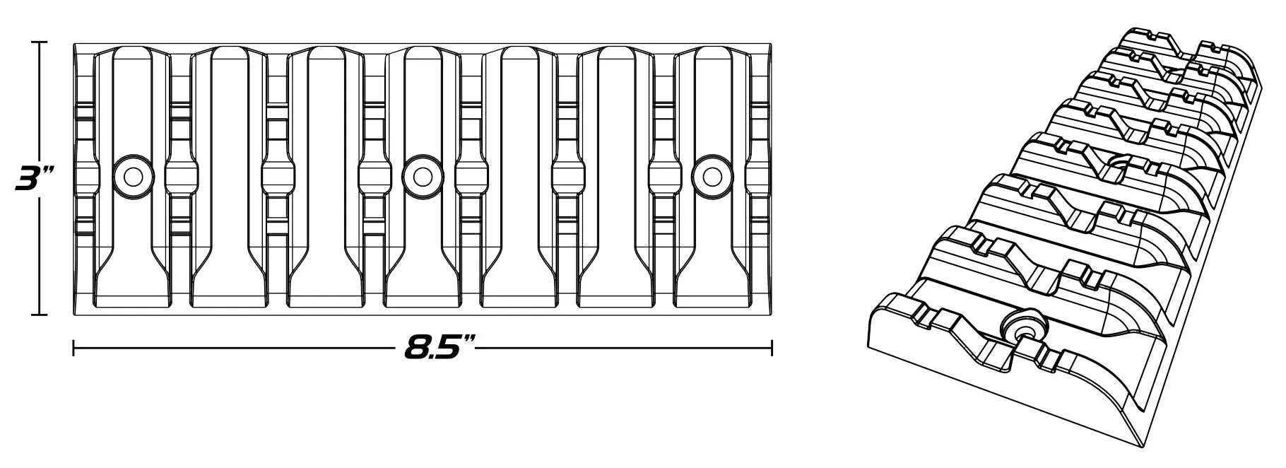 Caliber Grip Glides For Ramps