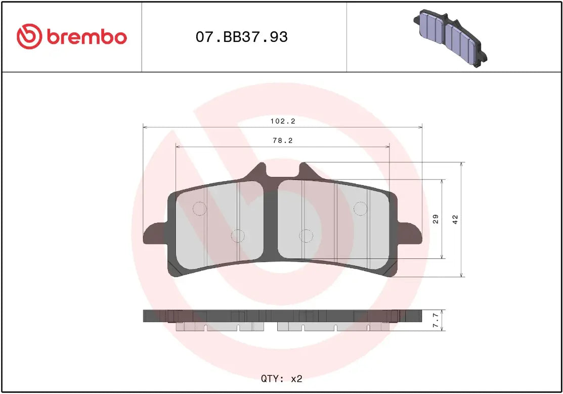Brembo Genuine Sinter Prime Line Bremsbeläge